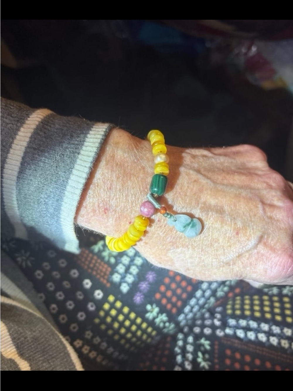 Amber bracelet